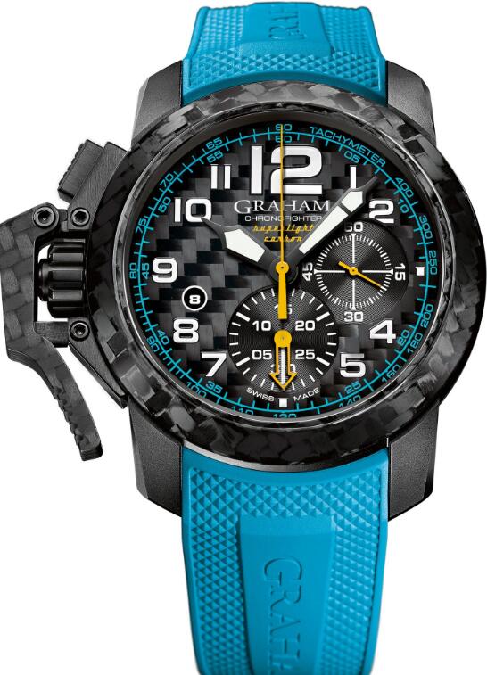 Graham CHRONOFIGHTER SUPERLIGHT CARBON 2CCBK.B30A.K125K Replica Watch